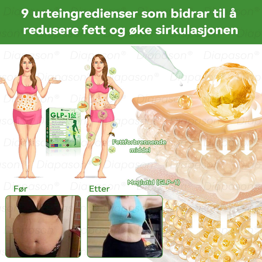 Offisiell butikk | 𝖣𝑖𝑎𝑝𝑎𝑠𝑜𝑛®🍒 𝐺𝐿𝑃-1 Sju-i-én kosttilskudd (munnløsning) (Kun én gang i uken – synlige resultater på bare 7 dager) ✅ For overvekt, hjerte- og karhelse, diabetes, søvnapné, leddplager og mer